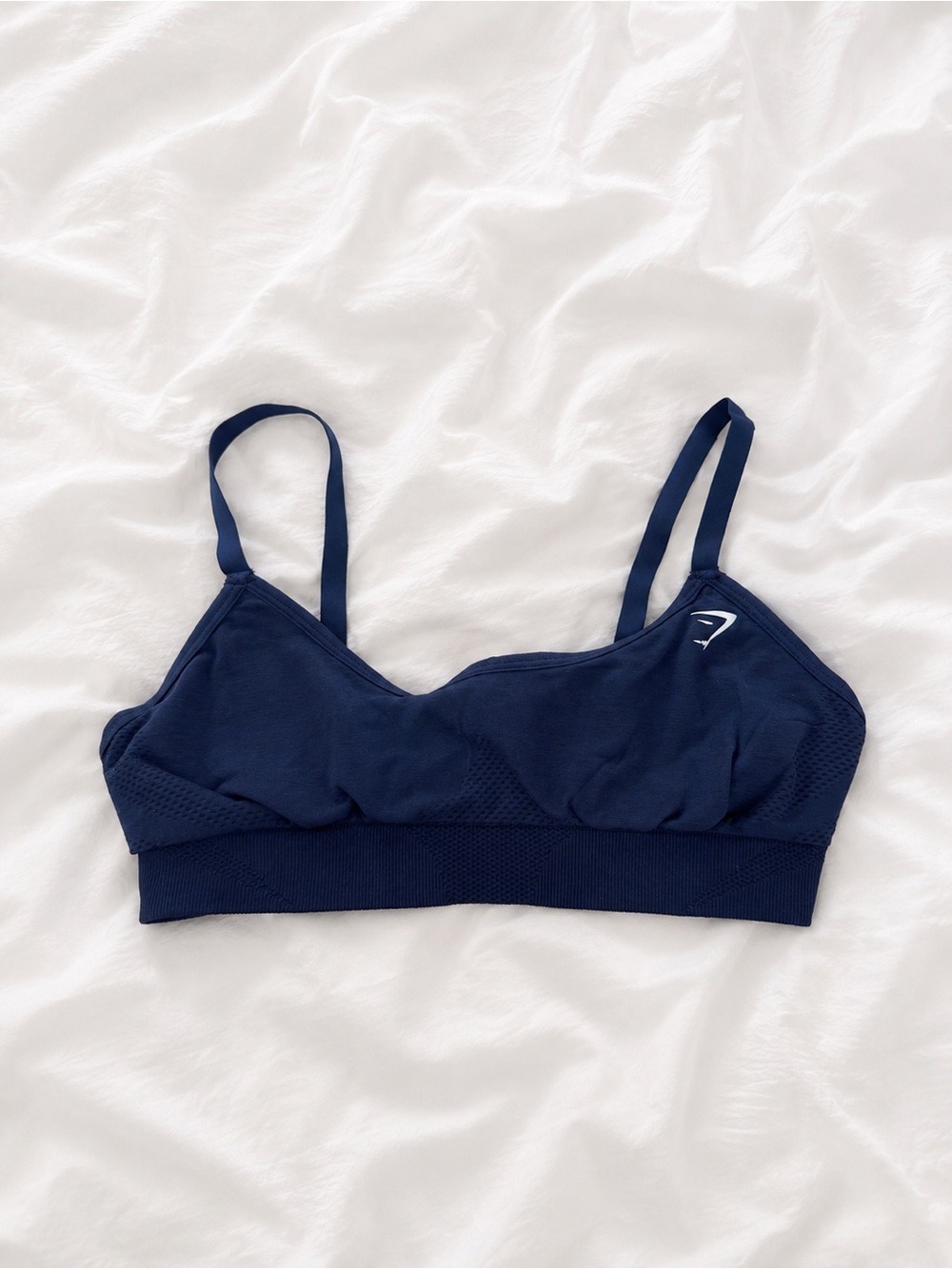 Navy Seamless Sports Bralette